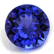 0.45 carat Calibrated Tanzanite stone in round